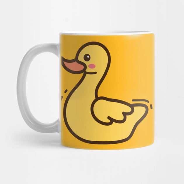 Yellow Duck by yellowline